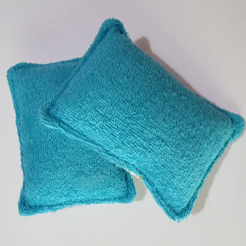 Reusable Sponge Blue Bird Dish Scrubby Set of 2